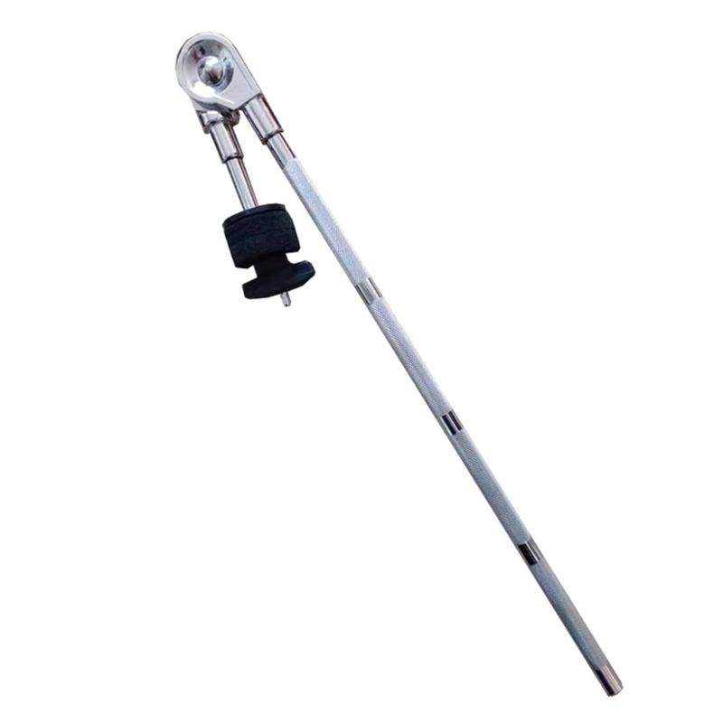 Металлический зажим-трещотка для тарелки, удлинитель, замена, регулируемый держатель для тарелки, длинный зажим-журавль для тарелки для барабанной установки