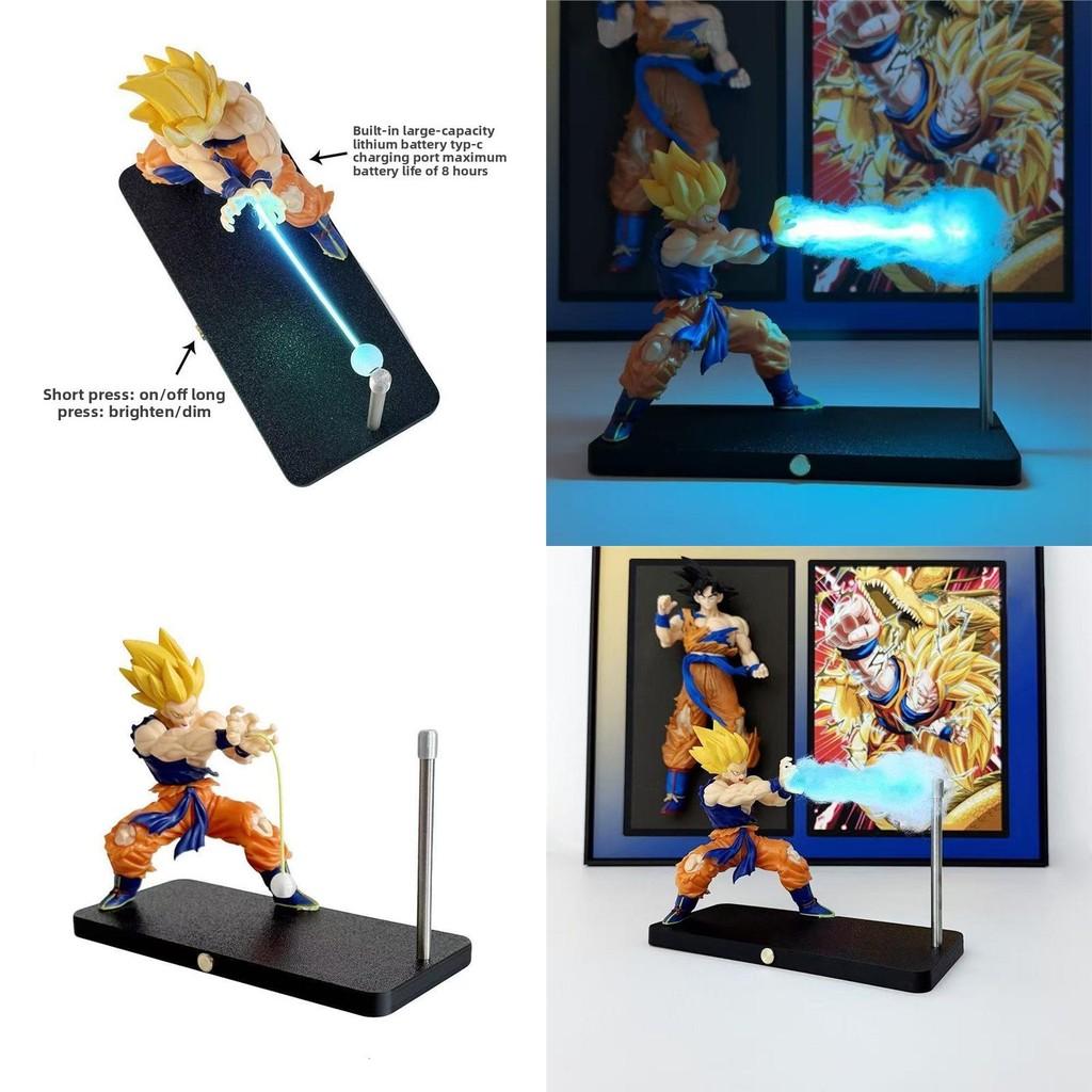 Dragon Ball Z Goku Spirit Bomb Night Light With Magnetic Design For Anime Fans