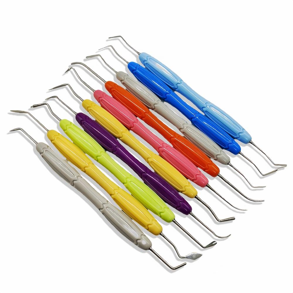 Эстетическая реставрация зубов, композитный шпатель для наполнения смолой, инструмент для наполнителя из смолы, инструмент для стоматолога, шпатель для реставрации