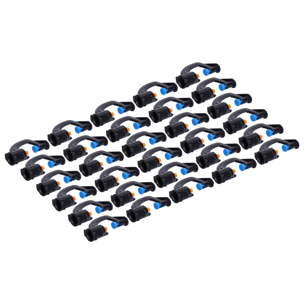30Pcs G Type Refractive Nozzle Irrigation Misting Sprinkler Head for Garden Greenhouse