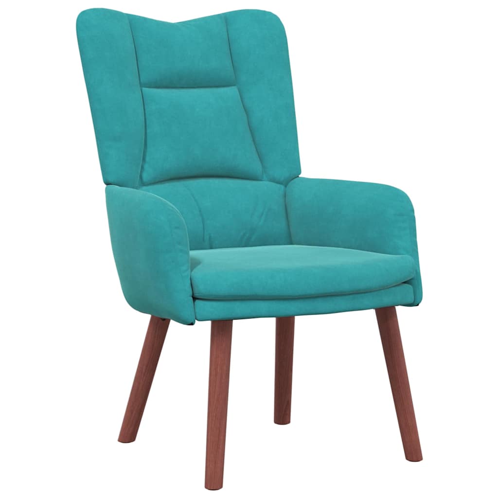 Armchair Turquoise 63 x 67 x 94 cm Velvet