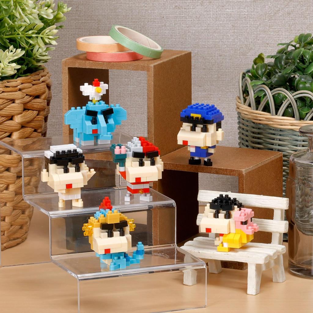 Kawada Nano Block Mini Nano Movie Crayon Shin-chan vol.2 (BOX) NBMC_65S 1BOX = 6 штук, всего 6 типов