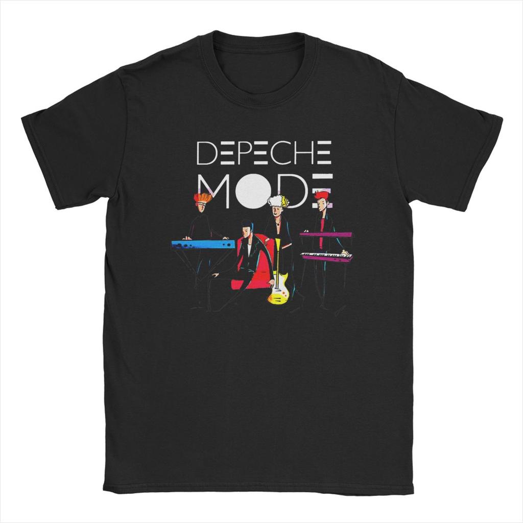 Творческая футболка Depeches Cool Moded для мужчин с круглым вырезом, 100% хлопок, футболка с коротким рукавом, подарок на день рождения, топы