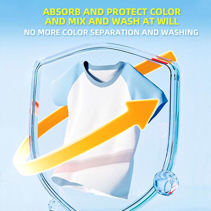 Color Lock Sheets: Anti-Bleeding, Non-Dyeing, Mixed Wash Laundry Separators