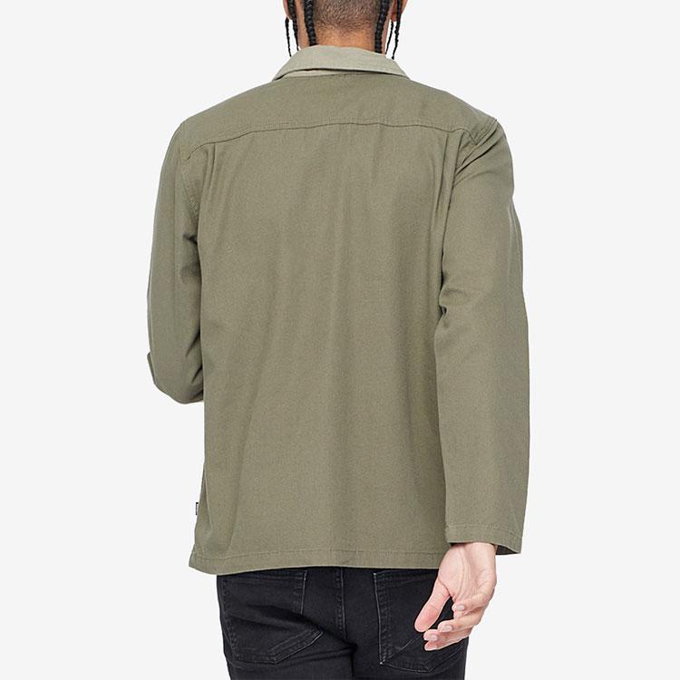 Vans Цветные блоки многокарманная рабочая куртка для улицы повседневная мужская куртка армейско-зеленый VN0A4RQ4ZIP1