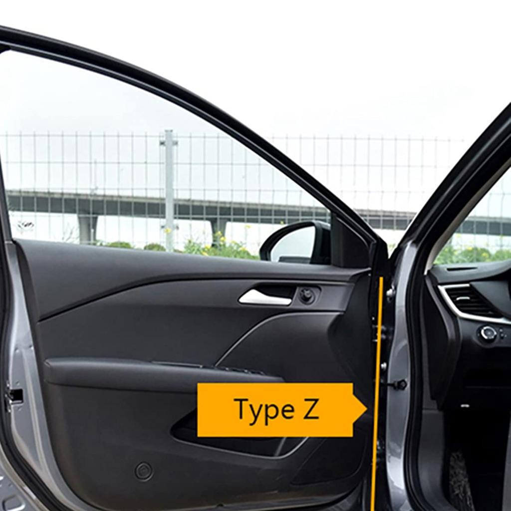 Резиновый уплотнитель двери автомобиля Резиновый уплотнитель лобового стекла автомобиля Z-образная отделка Шумоизоляция Z-образная зачистка двери окна автомобиля