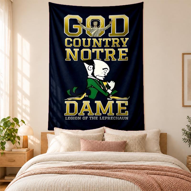 Fighting Irish Tapestry highquality for decorating living room bedroom dorm walls ideal as bedroom wallart orholiday gift