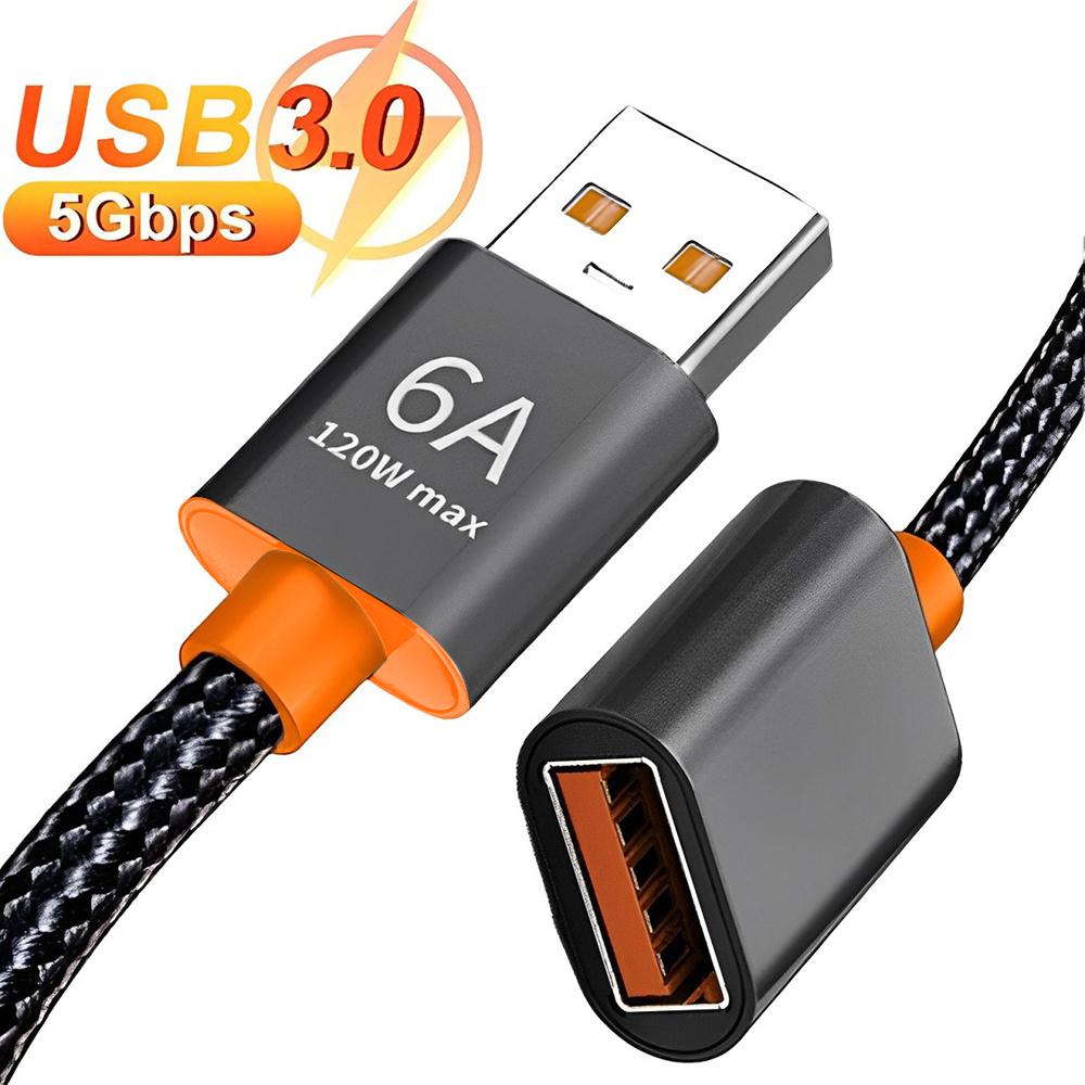 USB 2.0 Удлинительный кабель Папа-Мама Удлинитель Быстроскоростной USB /2.0 Удлиненный для Ноутбука ПК USB Удлинитель