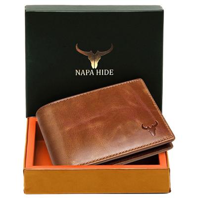 Мужской кожаный кошелек NAPA HIDE I ручной работы I
