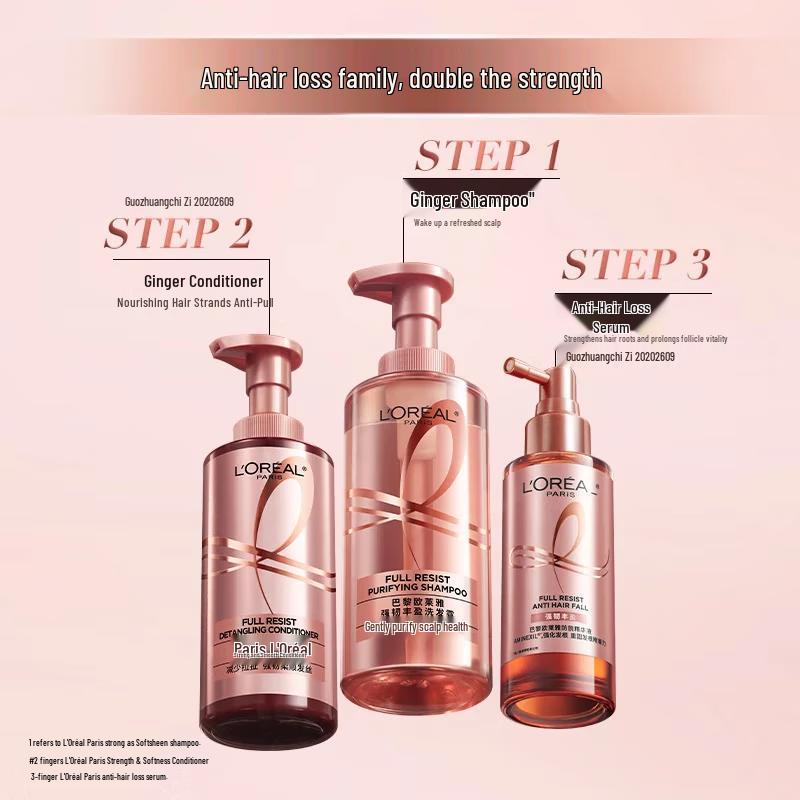 L'Oréal Ginger Anti-Breakage Shampoo & Conditioner Set