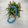 Color chain free matching hat decorative belt DIY clothing belt hat ring hat belt accessory belt acrylic