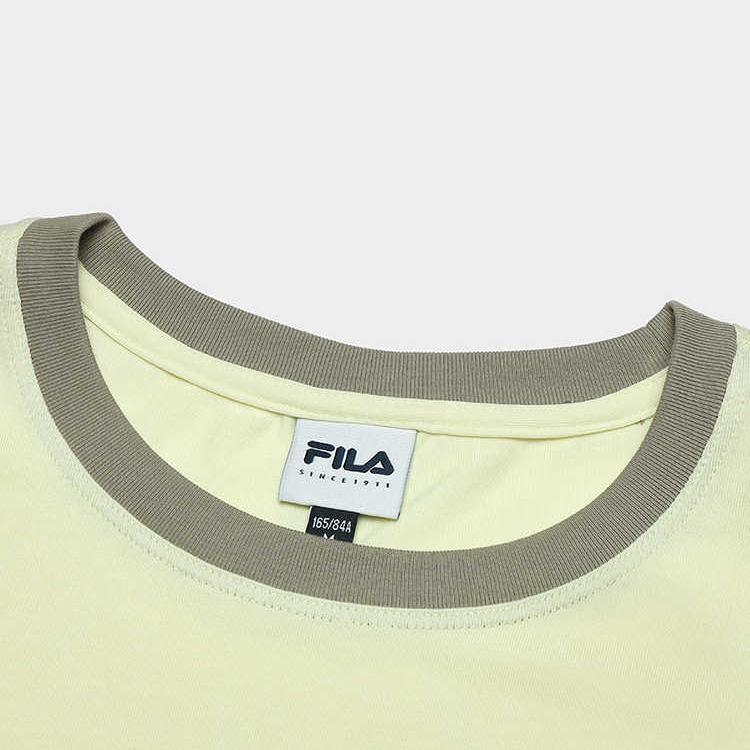 FILA T Shirt Women's Soft Yellow F71W429103F-YE