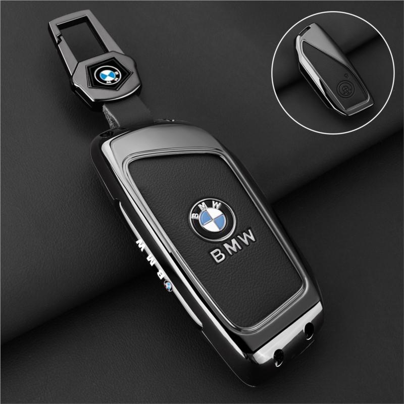 Car Remote Key Case Cover Protect Shell Bag for BMW X1 U11 X7 X5 G05 LCI I7 IX XM Series 7 740Li U06 G81 M3 interior sticker DGJLS1