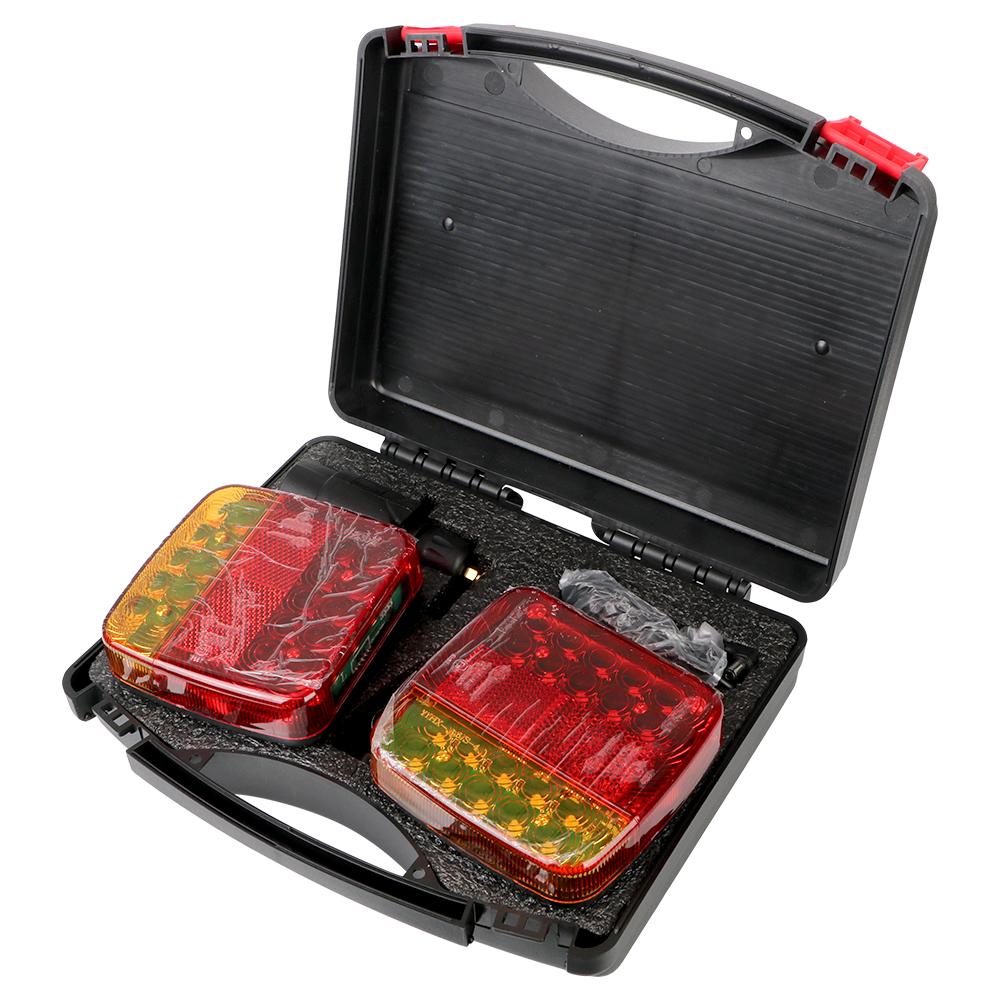 Для каравана, дома на колесах, кемпера, грузовика, 12 В/24 В, задний фонарь грузовика, магнитный, беспроводной, светодиодный, задний фонарь прицепа, сигнал, предупреждение, стоп-сигнал