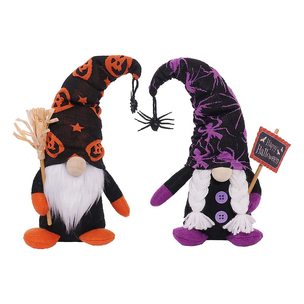 Halloween Gnome Doll Dwarf Plush Doll Decorations Holiday Gifts Household For Kids