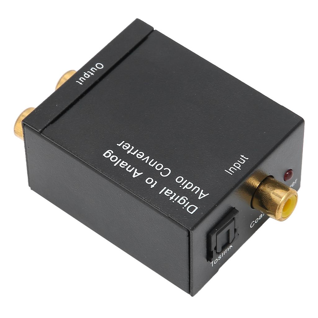 O Цифровой коаксиальный оптический преобразователь в аналоговый адаптер сигнала RL