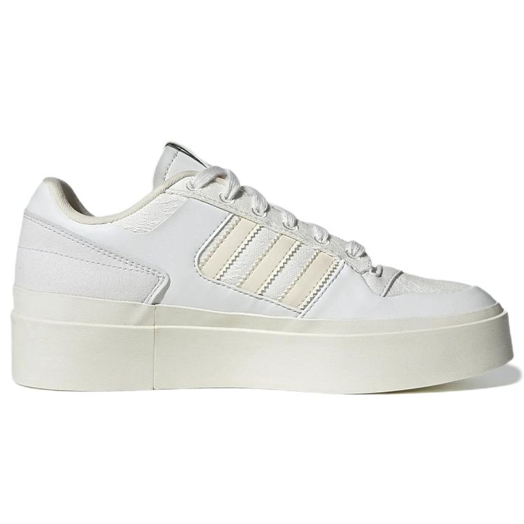 adidas Forum Bonega Женские кроссовки с цветочной вышивкой White Crystal-White Wonder-White GZ4297