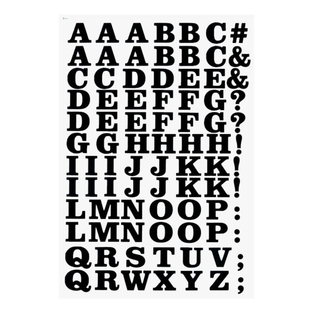 26 Letters Heat Transfers Patches Self Adhesive Garment Alphabet Fashion Decoration Stickers