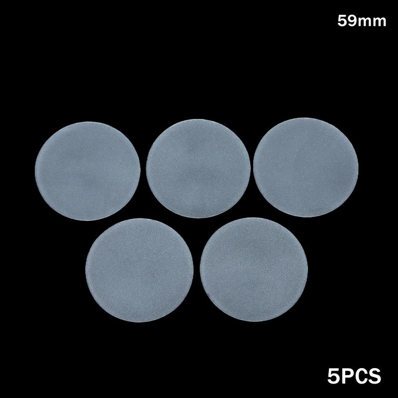 5 шт. Матовое Стекло Круглый Плоский Полупрозрачный Матовый Стеклянный Абажур Для Светодиодной Лампы Потолочного Света Фонарик