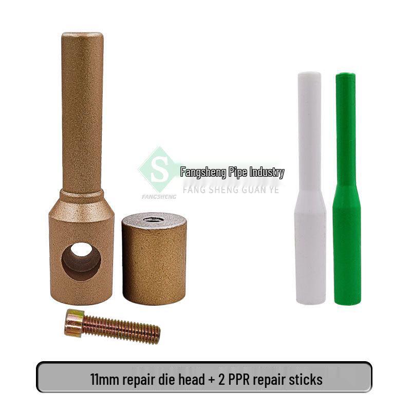 Инструмент для ремонта водопроводных труб ПЭ: Машина для герметизации швов горячим расплавом со сварочной головкой PPR и клеевым стержнем PERT