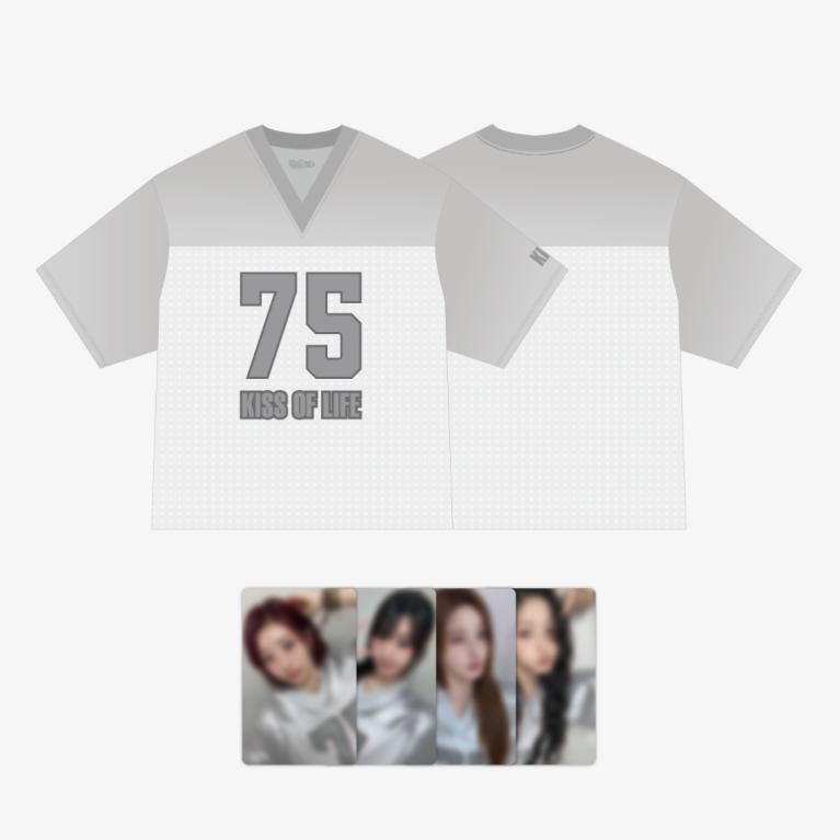 KISS OF LIFE 1-й Мировой Тур KISS ROAD Сеул Энкор Футболка-униформа