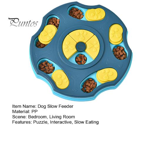 Собачья головоломка Slow Feeder интерактивная головоломка с едой игрушка-лакомство для домашних животных миска для медленного поедания для собак и кошек дрессировка