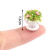 1:12 Dollhouse Mini Furniture Accessories Mini Green Plant Bonsai Flower Pots