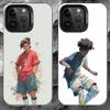 Чехол для телефона F-football для iPhone 17 16 15 14 13 12 11 Pro Max Plus Серебристый Матовый Черный Чехол