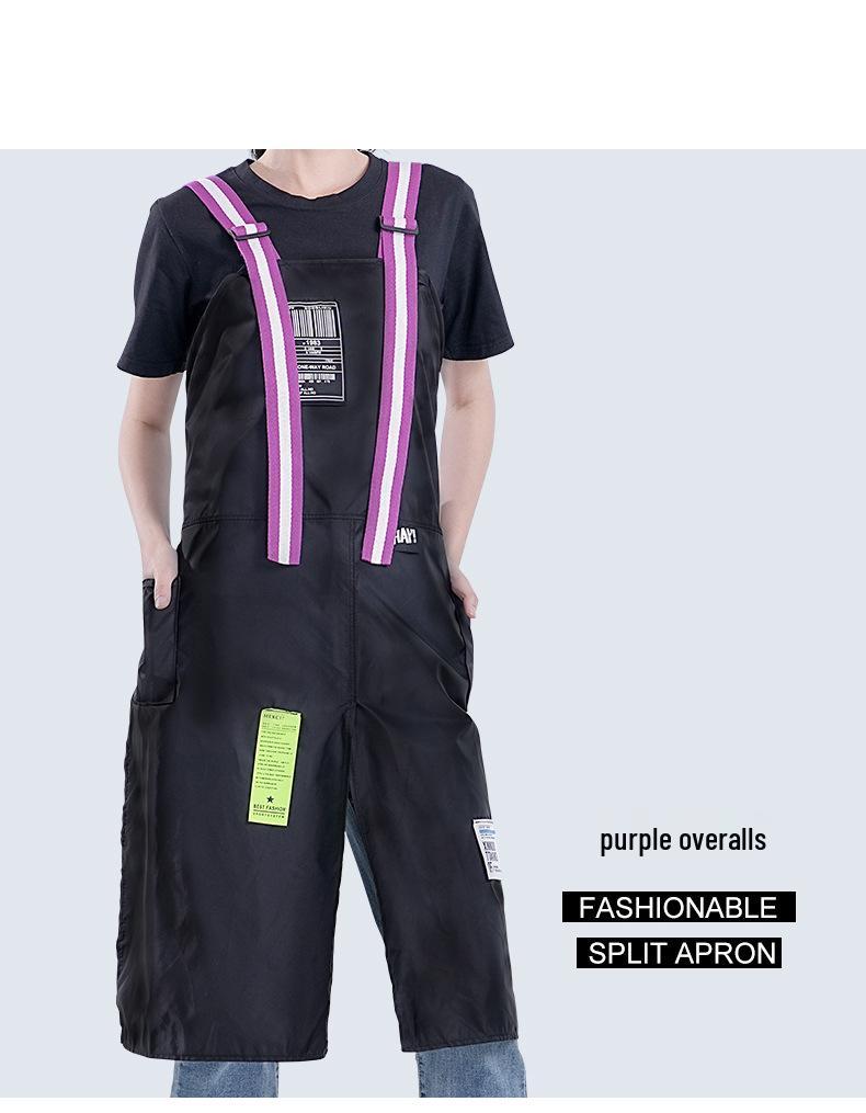 Нейлоновый рабочий фартук без рукавов в корейском стиле для кофейни и парикмахеров