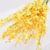 Fivebranch Oncidium Artificial Bouquet For Wedding And Event Decoration With Realistic Appearance
