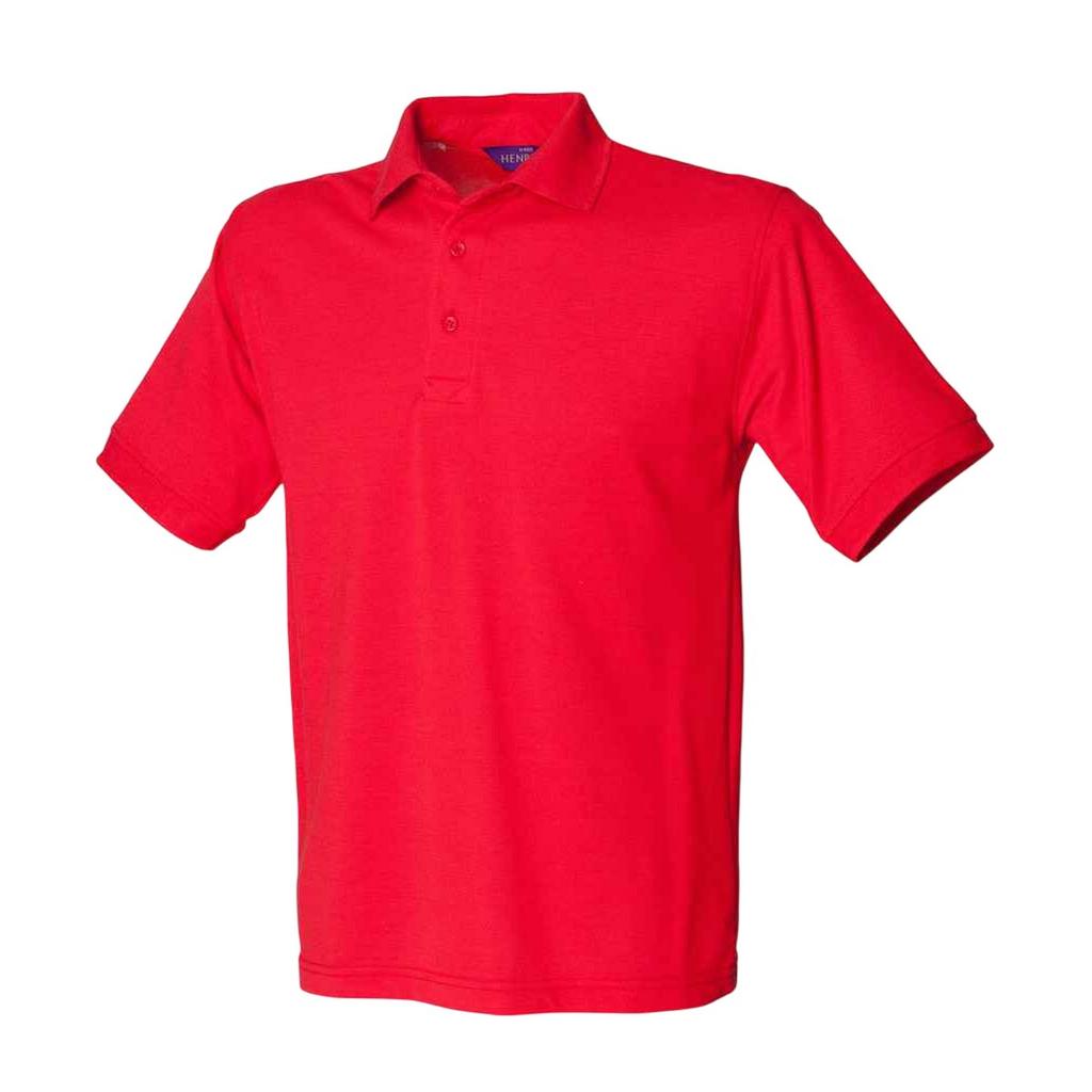 Henbury Mens 65/35 Classic Pique Polo Shirt