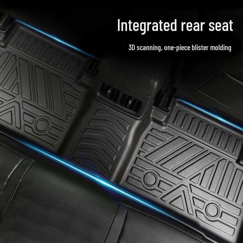 Kia Sonet 2020-2023 TPE Floor and Trunk Mats: Eco-Friendly, Odorless, Waterproof