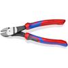Knipex Heavy-Duty Nippers, 12 Offset, 200mm, 7422200