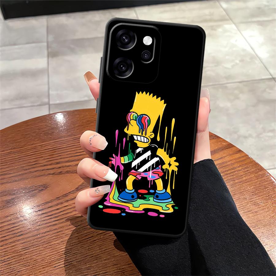 Чехол для Oppo A83 A76 F9 F11 F29 A74 A78 A84 A98 A96 A93 Reno 4F 5 6 7 8 10 11 14 Чехол для телефона Мультяшный С-Симпсоны