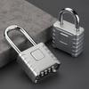 Weatherproof Outdoor Combination Lock Heavy Duty 4 Code Security Lock Reliable Security Lock for Fence Gate Shed Garage