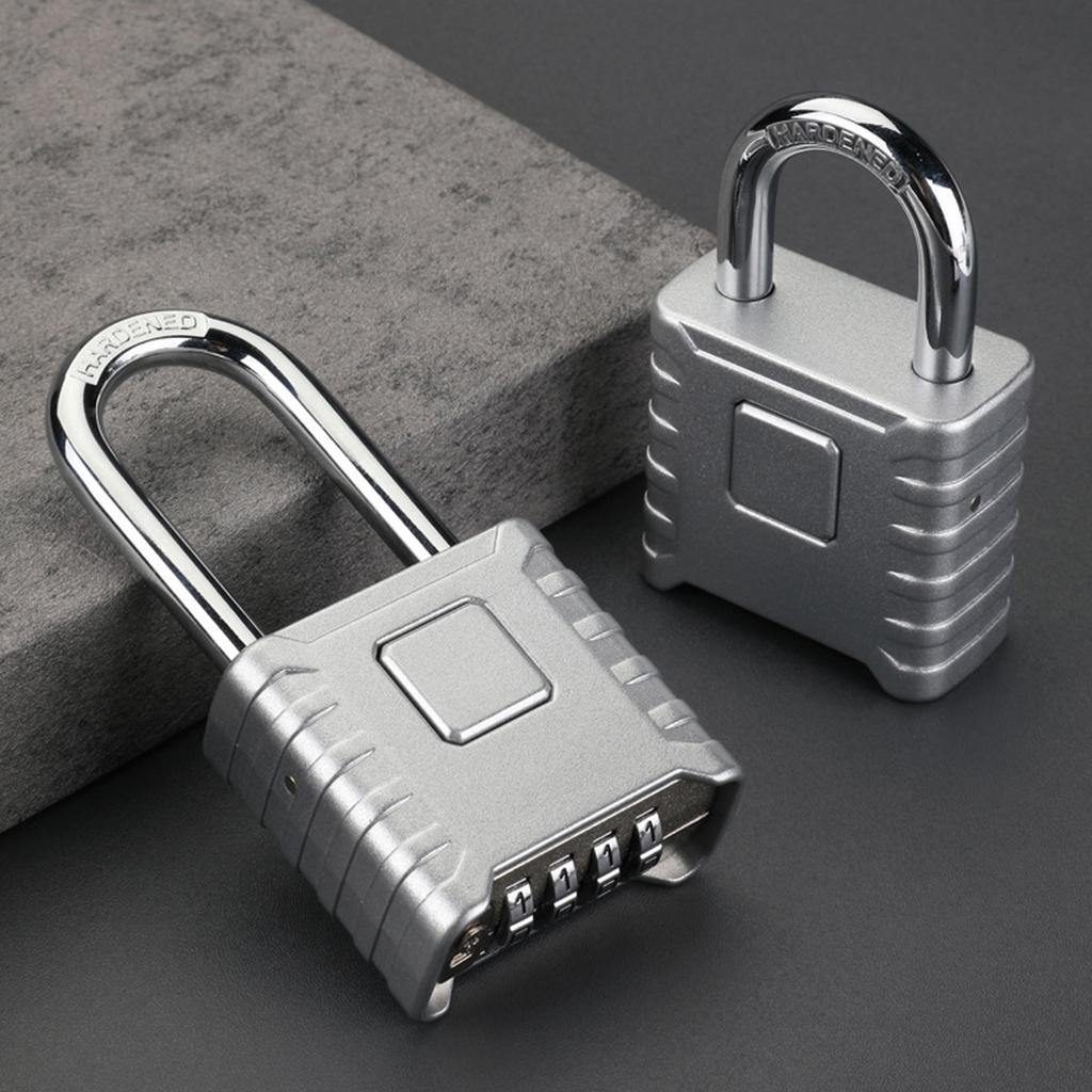 Weatherproof Outdoor Combination Lock Heavy Duty 4 Code Security Lock Reliable Security Lock for Fence Gate Shed Garage