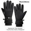 Waterproof Thermal Cycling Gloves with Touchscreen, Windproof Non-Slip Grip for Skiing and Winter Sports - Men Women Cold Protection