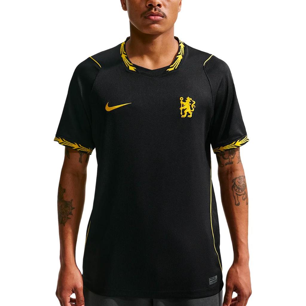 Nike Dri-FIT Сезон 2026/27 Футбольная футболка Челси Выездная Быстросохнущая Свитшот Короткий рукав Версия для фанатов Мужские топы II1941011