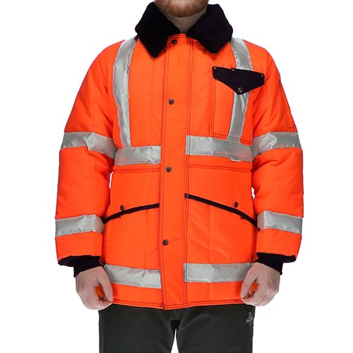 Цвет куртки для холодной погоды [L] (нота апельсин)