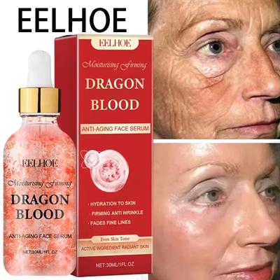 Dragon Blood Устранение морщин Сыворотка для лица Антивозрастная Укрепляющая Лифтинг Отбеливание Увлажнение Улучшение Сухой Огрубевшей Кожи Уход Косметика