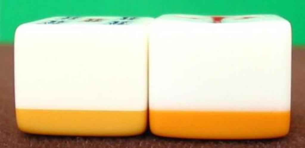 Domestic Mahjong Mahjong Tenwa Black Color Dot Go Labo Original Tile Strap Included Hand-made Tiles, Hard-to-break Tiles, Custom-made (with Sticks),