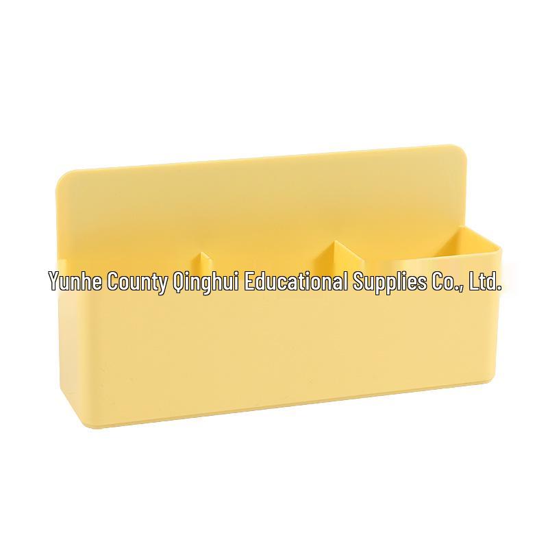 Magnetic Storage Box: Multi-functional Plastic Pen & Stationery Holder for Home or Office.