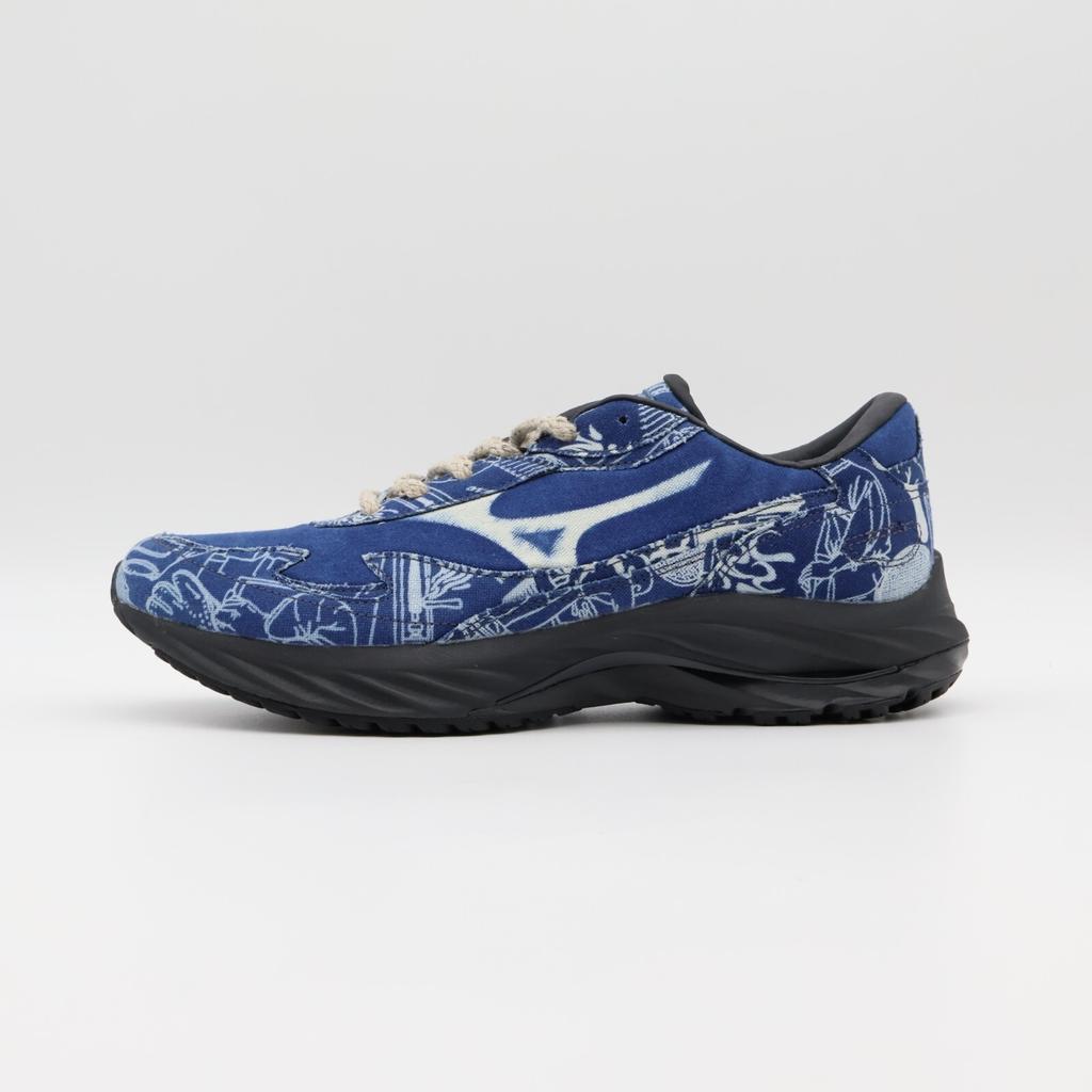 D1GD244101 Buaisou Mizuno Wave Rider I2 Mugen blue White (Men's)