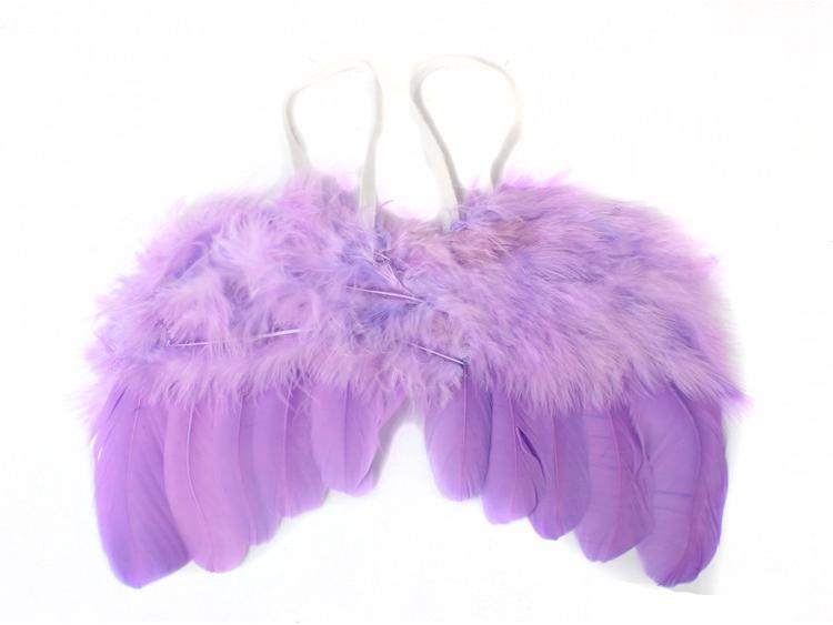 Костюм крыльев ангела из перьев в европейском и американском стиле для детской фотосессии