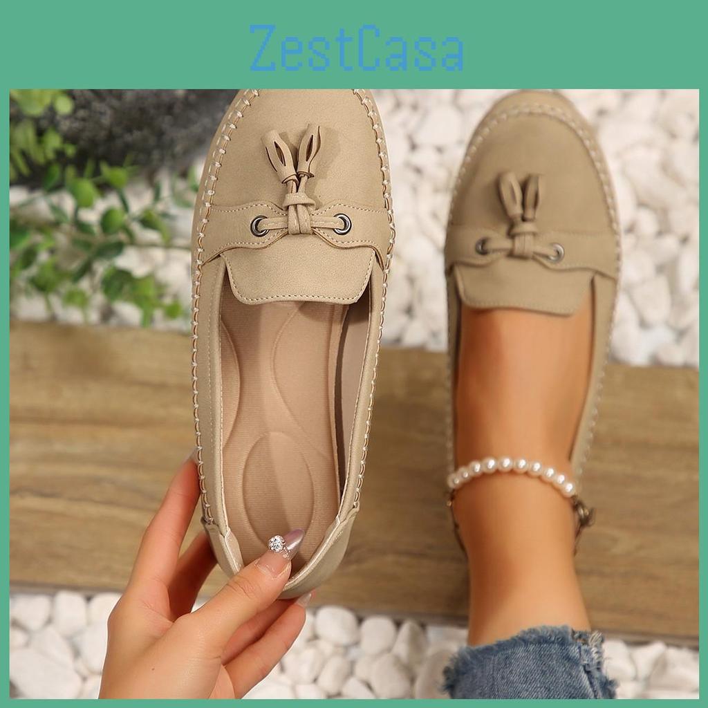 Летние Большие Размеры Плоская Подошва Женская Обувь на Один Шнурок Le Fu Shoes