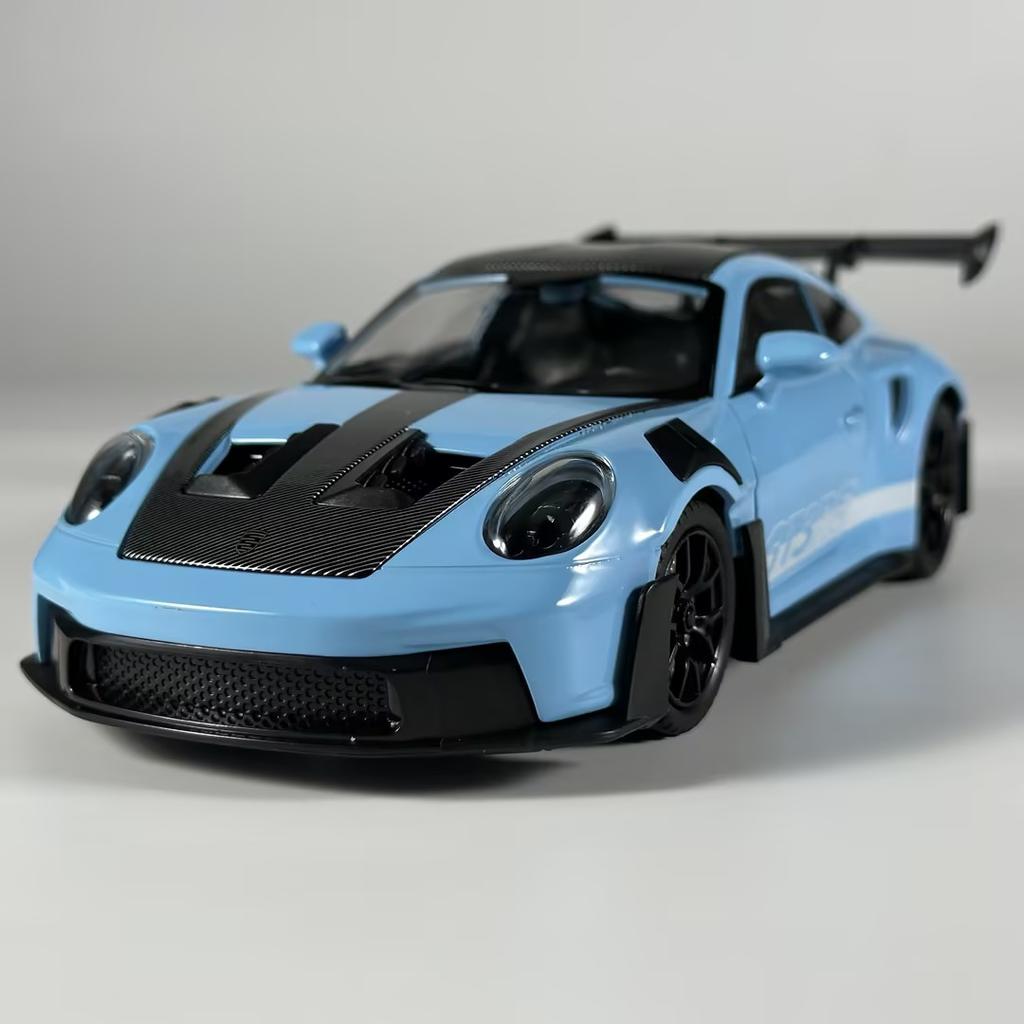 1:24 Porsche 911 GT3 RS 992 Generation GT Sports Car Alloy Metal Diecast Model Car Home Decoration & Computer Desktop Ornaments