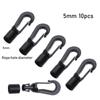 Boat Kayak Accessories Elastic Ropes Buckles Rope Buckle Clothesline Straps Hooks Camping Tent Hook