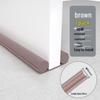 Silicone Door & Window Seal: Self-Adhesive, Windproof, Dustproof, Soundproof Strip