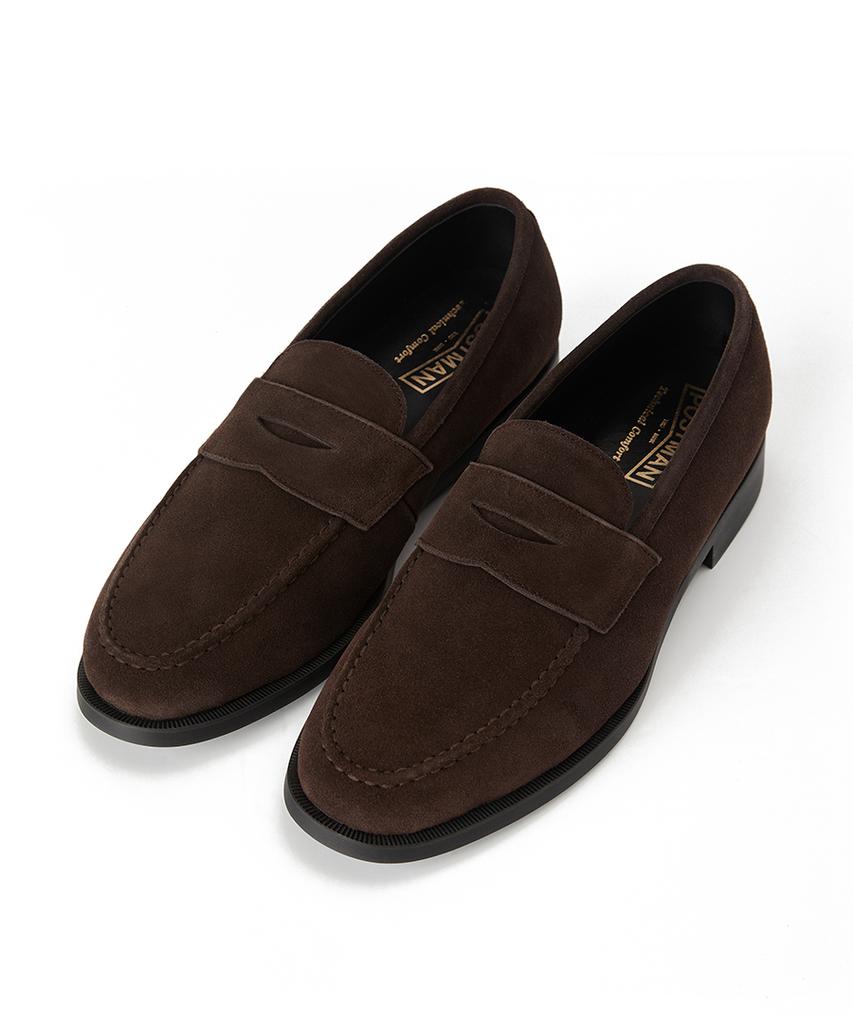 Postman Typewriter Suede Dark Brown