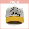 Mouse Cartoon Cotton Kids Baseball Cap With Short Brim For Play Outdoor